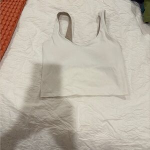 Lululemon Athletica White Sports Bra